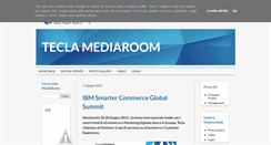 Desktop Screenshot of mediaroom.tecla.it
